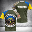 Ukraine Veteran 3D Shirt Full Printing