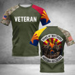 Arizona Veteran 3D Shirt Full Printing