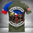 Philippines Veteran 3D Shirt Full Printing