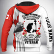 Personalized Name Canada Anzac day Hoodie 3D Full Painting