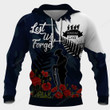 Lest We Forget Anzac Day Hoodie 3D Full Printing tdh | HQT-TP593
