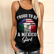 Proud To Be A Mexico Woman Cross Tank Top hqt-35ct34