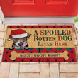 Doormat Personalized Dog & Name 3D Printing HLT-DNQ003 Area Rug Templaran.com - Best Fashion Online Shopping Store