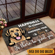 PERSONALIZED DOG BREED Happiness Doormat Full Printing Area Rug Templaran.com - Best Fashion Online Shopping Store