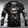 Personalized Hoodie Skull 3D Full Printing NTT-XT021 Hoodie 3D 3D Tee Art