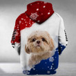 SHIH TZU will come into your life 3D Full Printing Hoodie Hoodie 3D 3D Tee Art