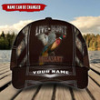 LIVE TO HUNT PHEASANT HUNTING CAMO PERSONALIZED CAP