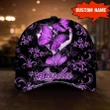 Personalized Name Butterfly Girl Cap tdh | hqt-30nq014