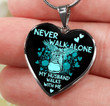 Never walk alone ntk-18xt001 Jewelry ShineOn Fulfillment