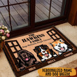Personalized Dogs Doormat Full Printing QTD-DNQ001 Area Rug Templaran.com - Best Fashion Online Shopping Store Small (40 X 60 CM)