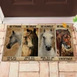 Horse Doormat Full Printing