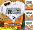 Personalized Dog Mom 3D Full Printing Tshirt Hoodie 3D 3D Tee Art