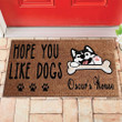Personalized Hope You Like Dogs Doormat Full Printing Area Rug Templaran.com - Best Fashion Online Shopping Store