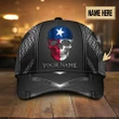 PERSONALIZED TEXAS SKULL Cap KNV-30CT17
