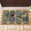 Shark Doormat Full Printing