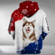 SIBERIAN HUSKY will come into your life 3D Full Printing Hoodie Hoodie 3D 3D Tee Art