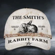 Custom Name, Address, Est Rabbit Farm Classic Caps