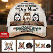 Personalized "Stay At Home" Dog MOM Cap 30HL059
