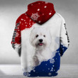 WEST HIGHLAND WHITE TERRIER will come into your life 3D Full Printing Hoodie Hoodie 3D 3D Tee Art