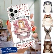 Personalized Cat THE ROAD TO MY HEART IS PAVED WITH PAW PRINTS Phonecase DHL-24TQ010