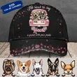 Personalized Dog THE ROAD TO MY HEART IS PAVED WITH PAW PRINTS Cap