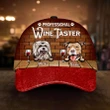 Professional Wine Taster Personalized Dogs Cap nla-30nq004