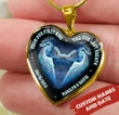 From our first kiss till our last breath dragon necklace ntk-18nq053