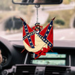 Confederate Flag CAR HANGING ORNAMENT tdh | hqt-37CT95
