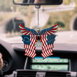 Betsy Ross Flag Eagle CAR HANGING ORNAMENT tdh | hqt-37tp091