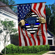 Massachusetts State Police Flag 3D Full Printing HTT-FTT533