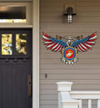 United States Marine Corps Proudly Served Cut Metal Sign