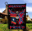 Mississippi Proud Confederate Eagle 3D Flag Full Printing HTT04JUN21XT4