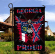 Georgia Proud Confederate Eagle 3D Flag Full Printing HTT04JUN21XT6