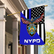 New York City Police Department 3D Flag Full Printing HTT14JUN21TT1