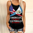 American By Birth Guatemalan By Choice Woman Cross Tank Top HTT14JUN21XT4