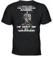I Asked God For A Guardian Angel Knight Templar T-Shirt