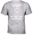 I Asked God For A Guardian Angel Knight Templar T-Shirt