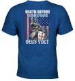 Death Before Dishonor Deus Vult Knight Templar T-Shirt