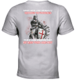 Some Men Are Morally Opposed To Violence Knight Templar T-Shirt