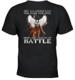 Not All Angels Play The Harp And Sing Some Are Called To Battle Standing Knight Templar T-shirt
