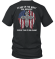 Stand Up For What You Believe In Even If You Stand Alone Knight Templar T-shirt