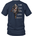 I Am Old For Good Reason Warrior Standing Knight Templar T-Shirt