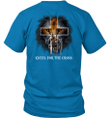Kneel For The Cross Kneeling Lion Knight Templar T-Shirt