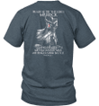 Praise Be To The Lord My Rock Warrior Standing Knight Templar T-Shirt