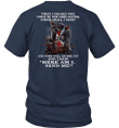 Then I Heard The Voice Of The Lord Saying Whom Shall I Send Knight Templar T-Shirt