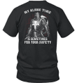 My Alone Time Is Sometimes For Your Safety Knight Templar T-shirt