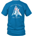 With Your Shield Or On It Warrior Standing Knight Templar T-Shirt