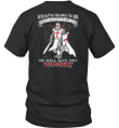 Our Battle Belongs To God Trust And Rest In Him Knight Templar T-Shirt