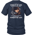 I Am A Woman Of God Redeemed By Jesus Christ Warrior Of Christ T-shirt