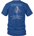 When God Has Selected You It Does Not Matter Knight Templar T-shirt